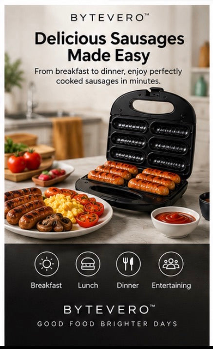 Bytevero™ Sausage Maker — Automatic Temperature Control