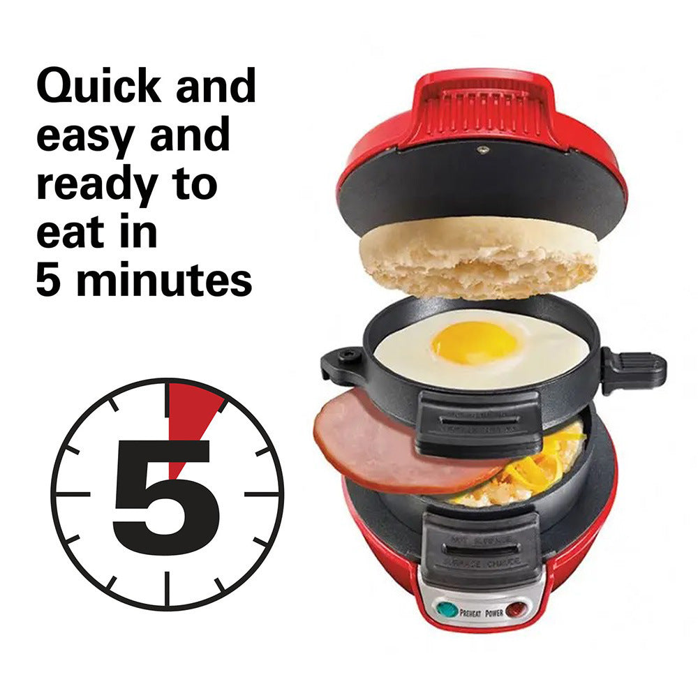 Bytevero™ 110V Hamburger Maker Sandwich Machine Fried Egg Toaster